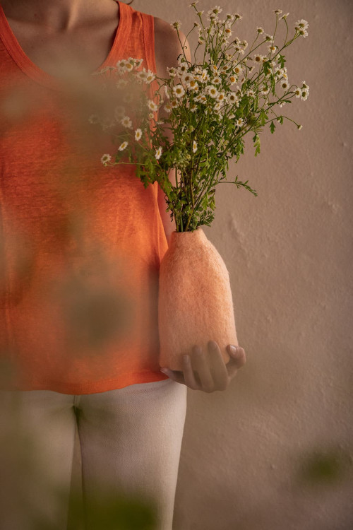 PLAIN BELL VASE COVER