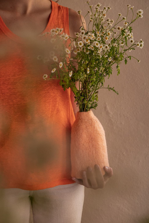 PLAIN BELL VASE COVER