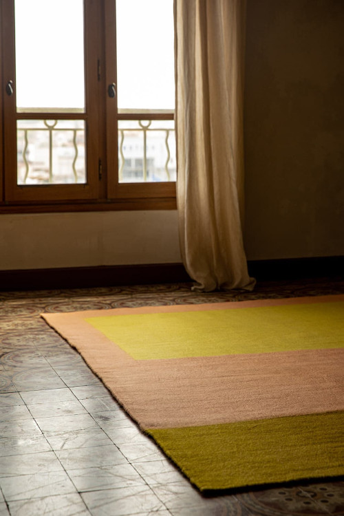 COLOR BLOCK RUG