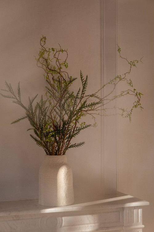 POTTERY VASE COVER
