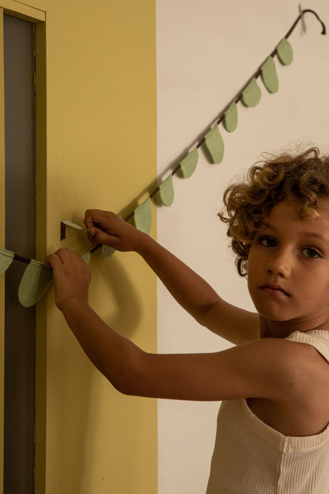 GIRLANDE RUNDE FLAGGEN