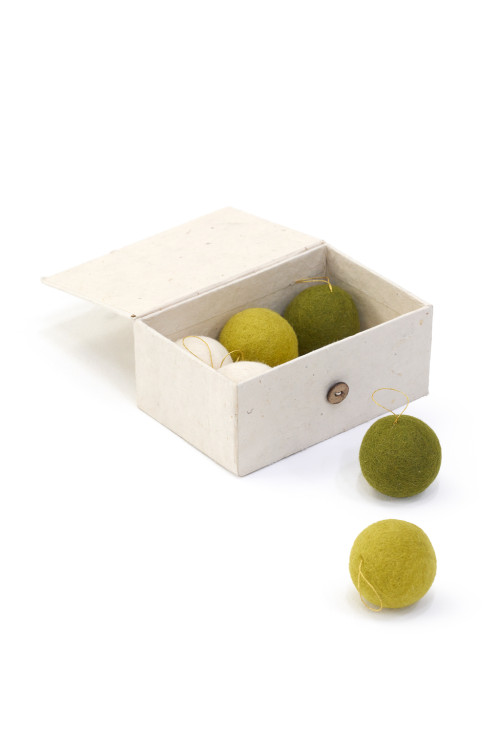 COFFRET DE 6 BOULES DE NOËL - Dernière chance