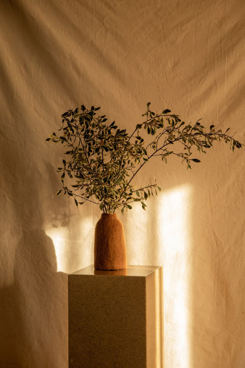 PLAIN BELL VASE COVER -...