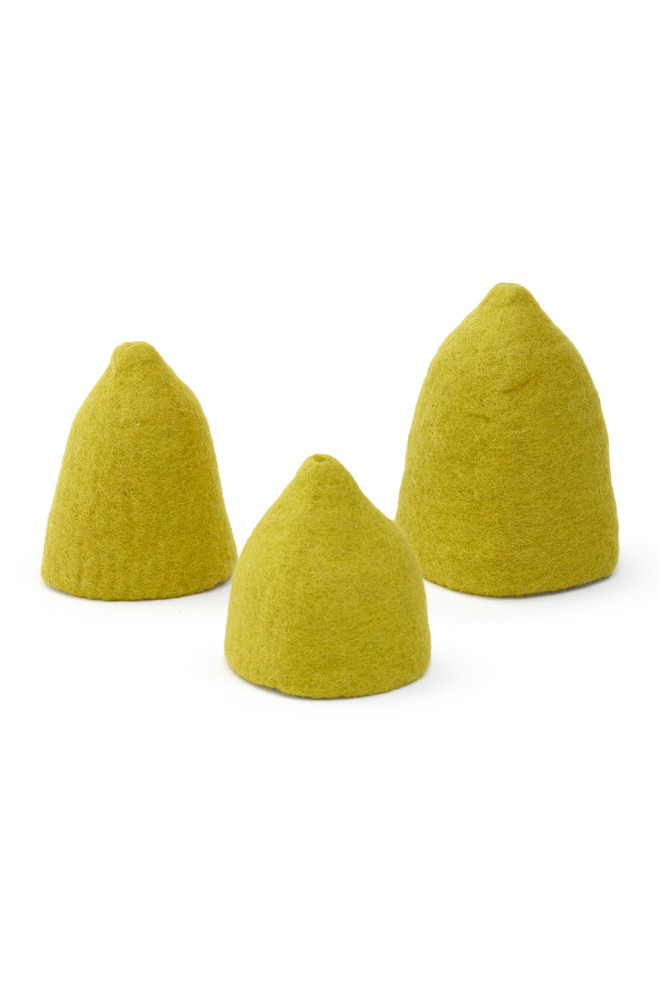 SET 3 CACHE-VASES...