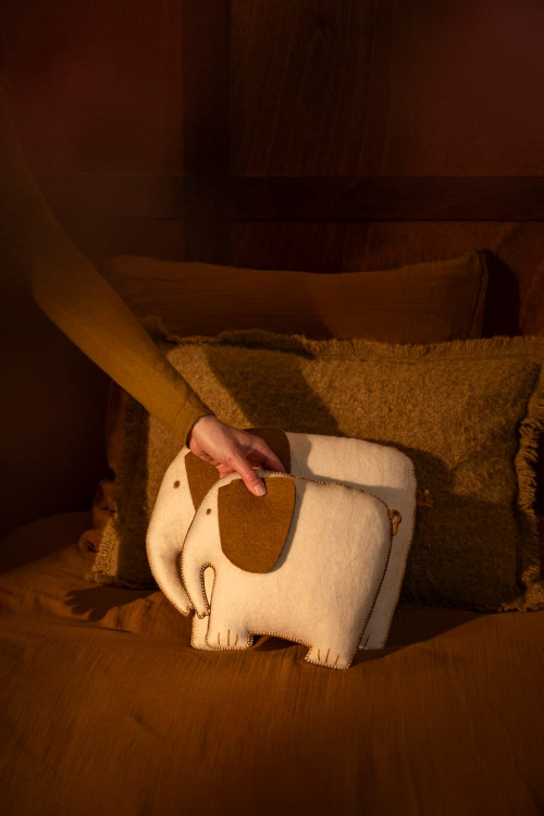 COUSSIN PASU ÉLÉPHANT