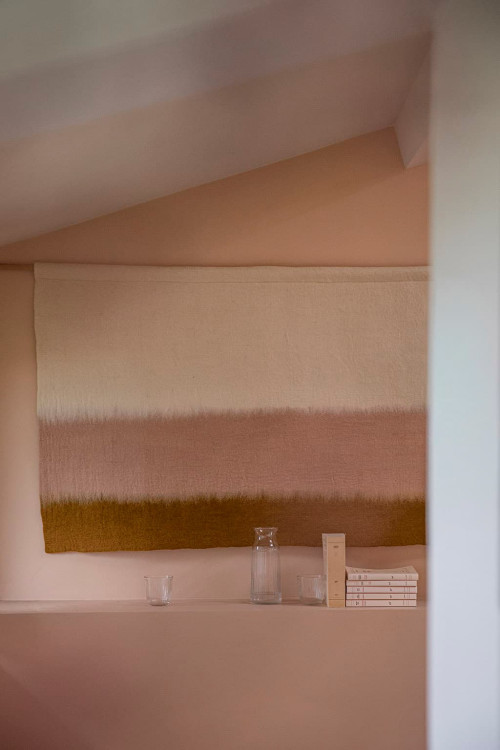 LARGE BRUSH WALL HANGING