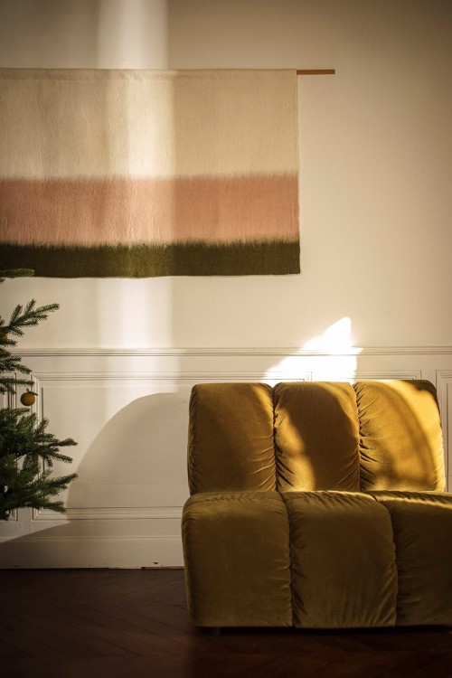 LARGE BRUSH WALL HANGING