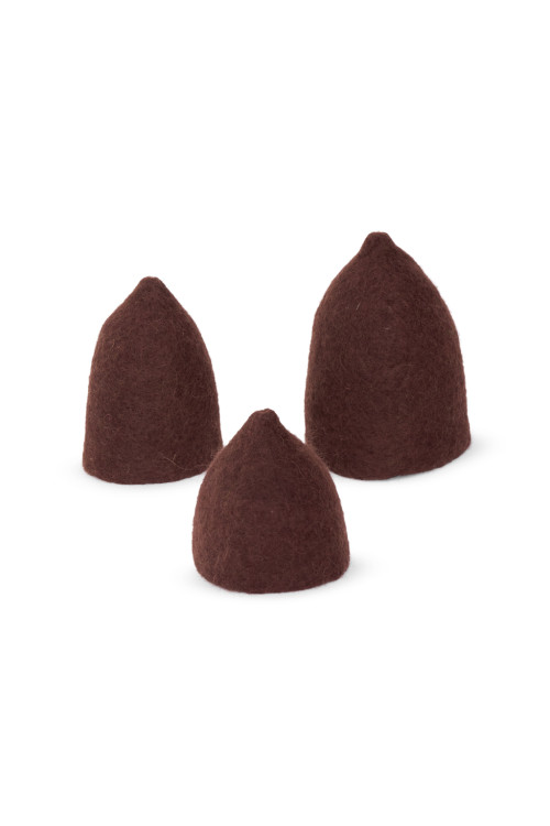 SET MIT 3 GLÖCKCHEN VASEN