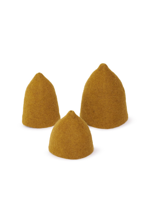 SET MIT 3 GLÖCKCHEN VASEN