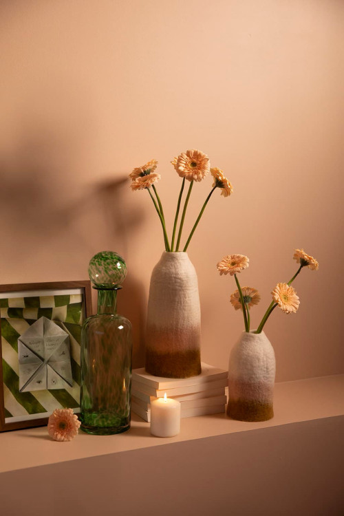 SHADE BELL VASE COVER