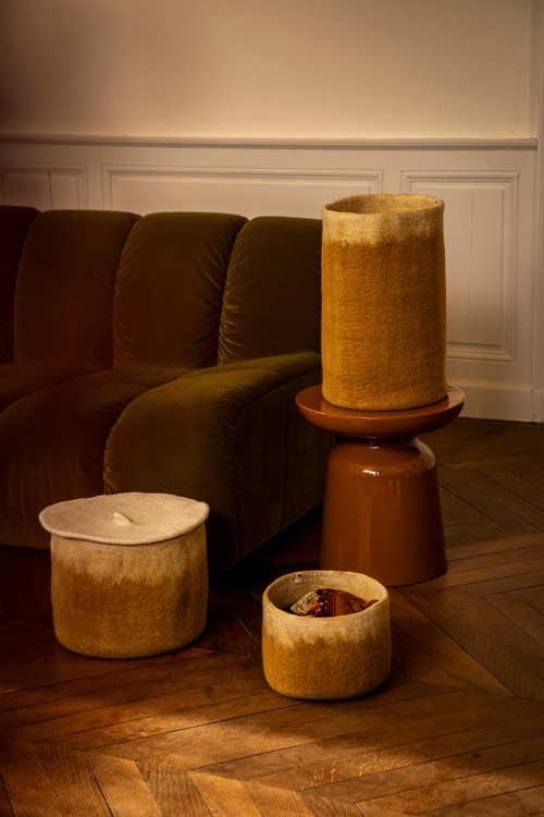 RANGEMENT CALEBASSE BICOLORE