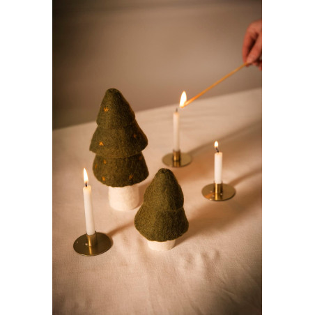 FELT CHRISTMAS TREE - SET OF 2