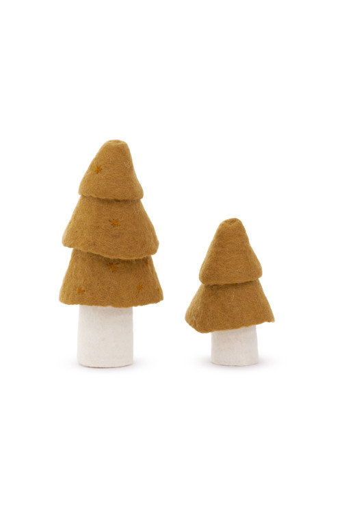 SAPINS EN FEUTRE - SET DE 2