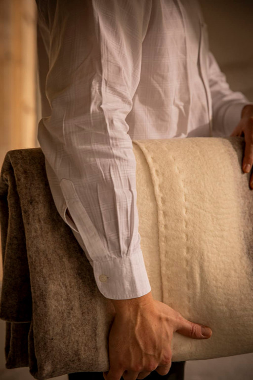 NUNO TWO-TONE BLANKET