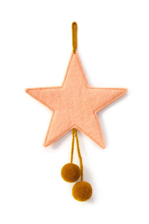 SUSPENSION ÉTOILE POMPONS - Dernière chance