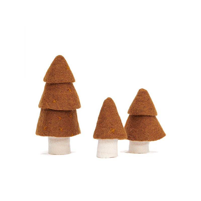 SET OF 3 CHRISTMAS TREES -...