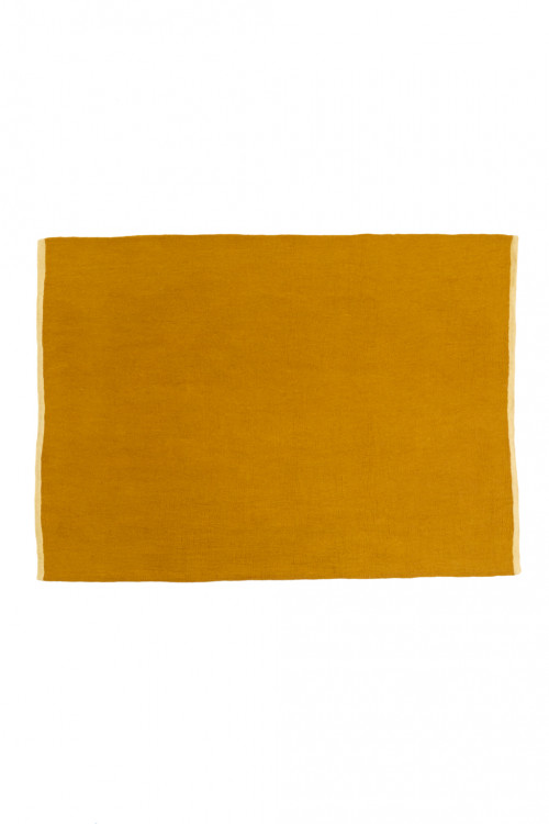 Tapis sima large blé tendre or en feutre