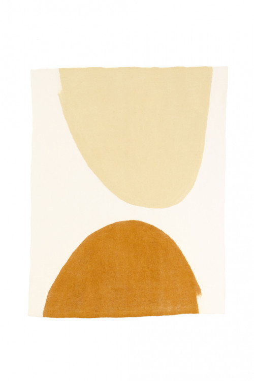 Felt himal gold and tender wheat carpet