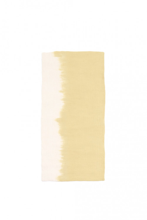 tapis brush naturel blé tendre en feutre