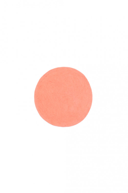 kali carpet dia 80 cm litchi in felt