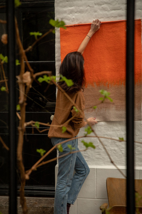 BRUSH WALL HANGING