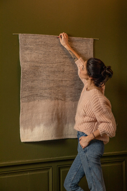 BRUSH WALL HANGING