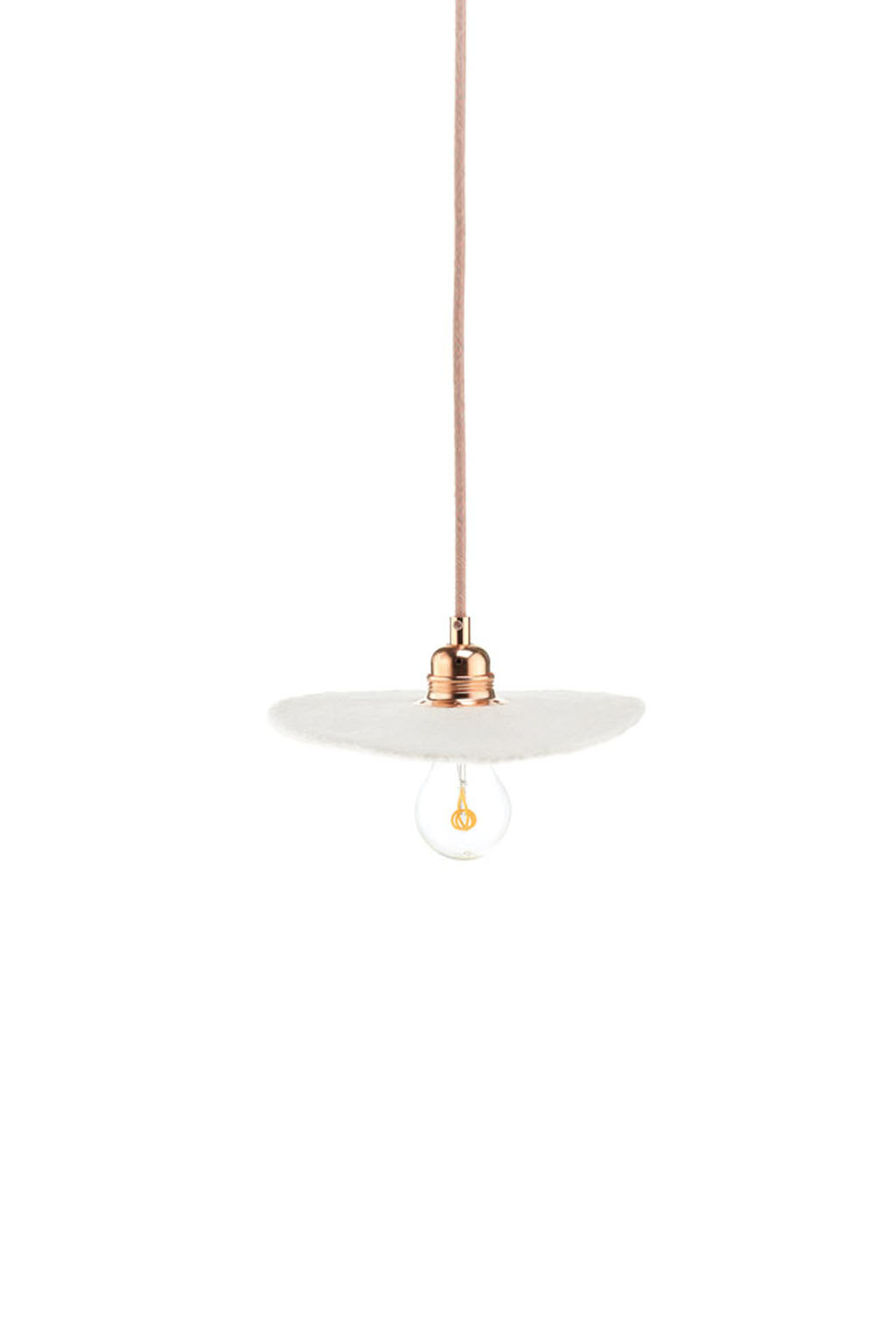 suspension fullmoon S naturel en feutre