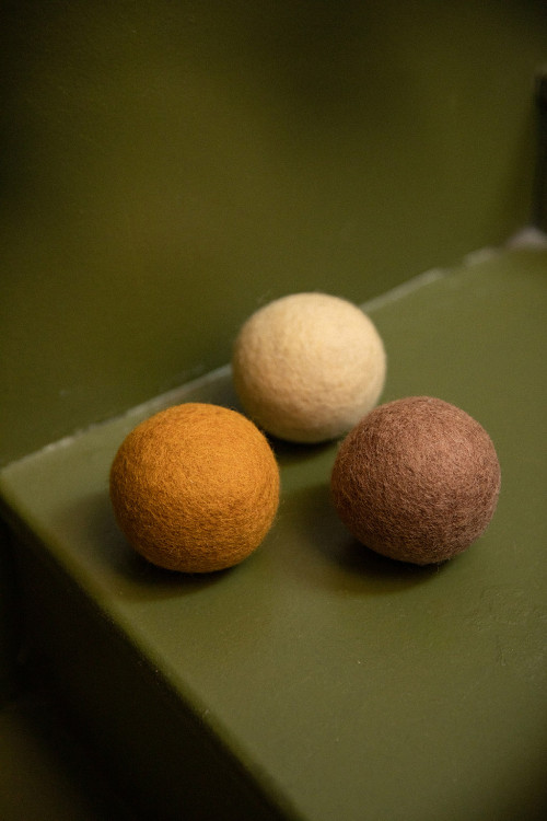 PETITES BALLES UNIES (set de 3)