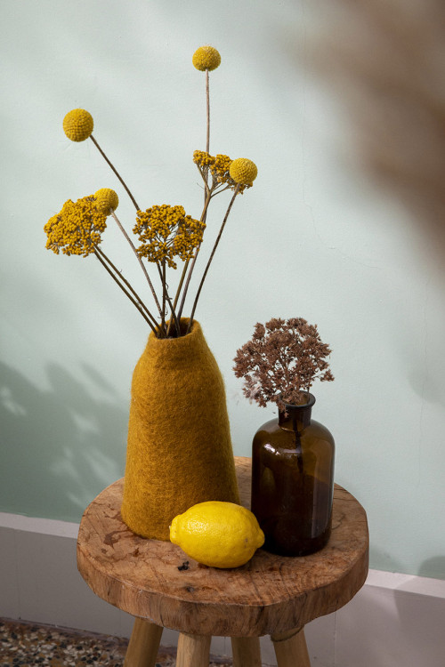 PLAIN BELL VASE COVER