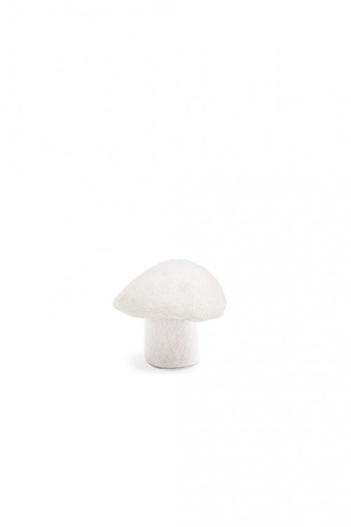 Natural S felt mushroom