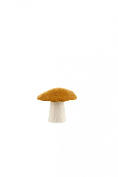 Felt mushroom S gold