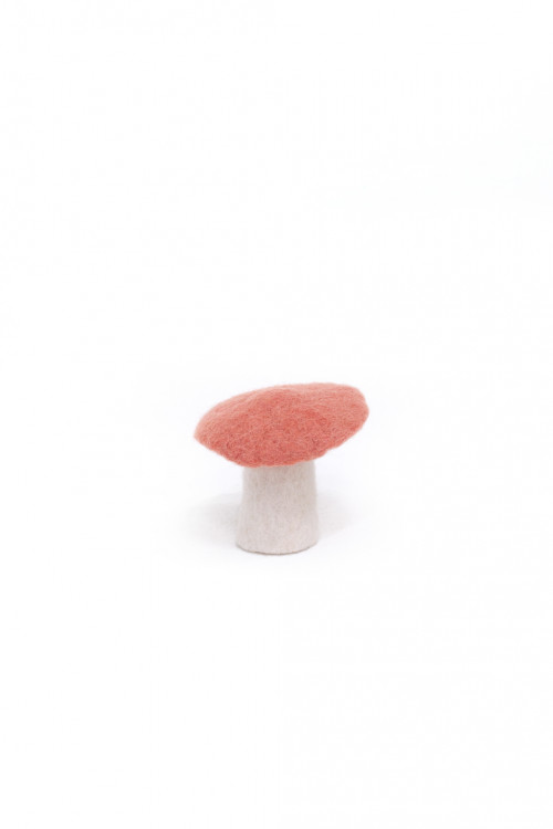 champignon S litchi en feutre