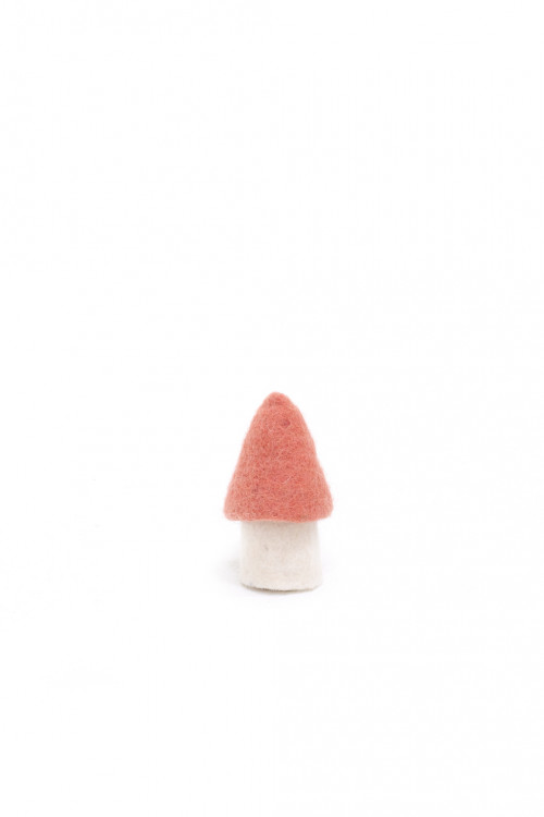 morille S litchi en feutre