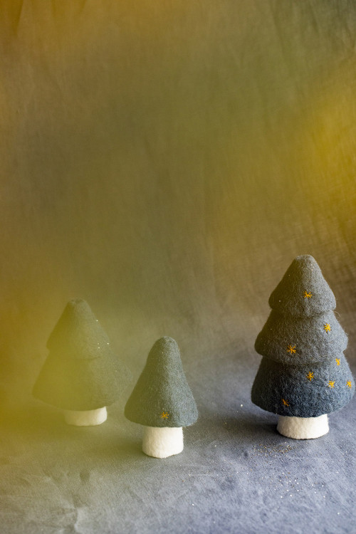 SET OF 3 CHRISTMAS TREE