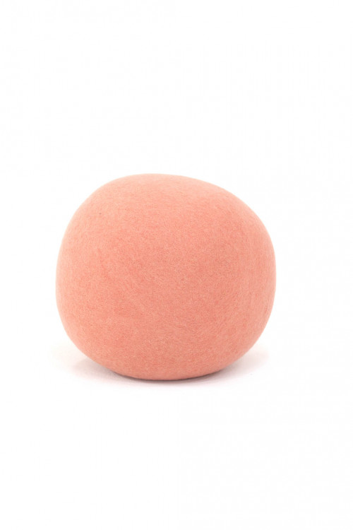 balle pouf XL litchi en feutre