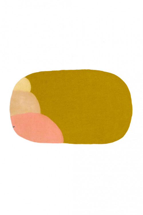 lupka pistachio felt carpet