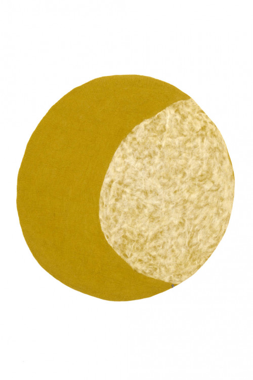 moonlight pistachio natural felt carpet