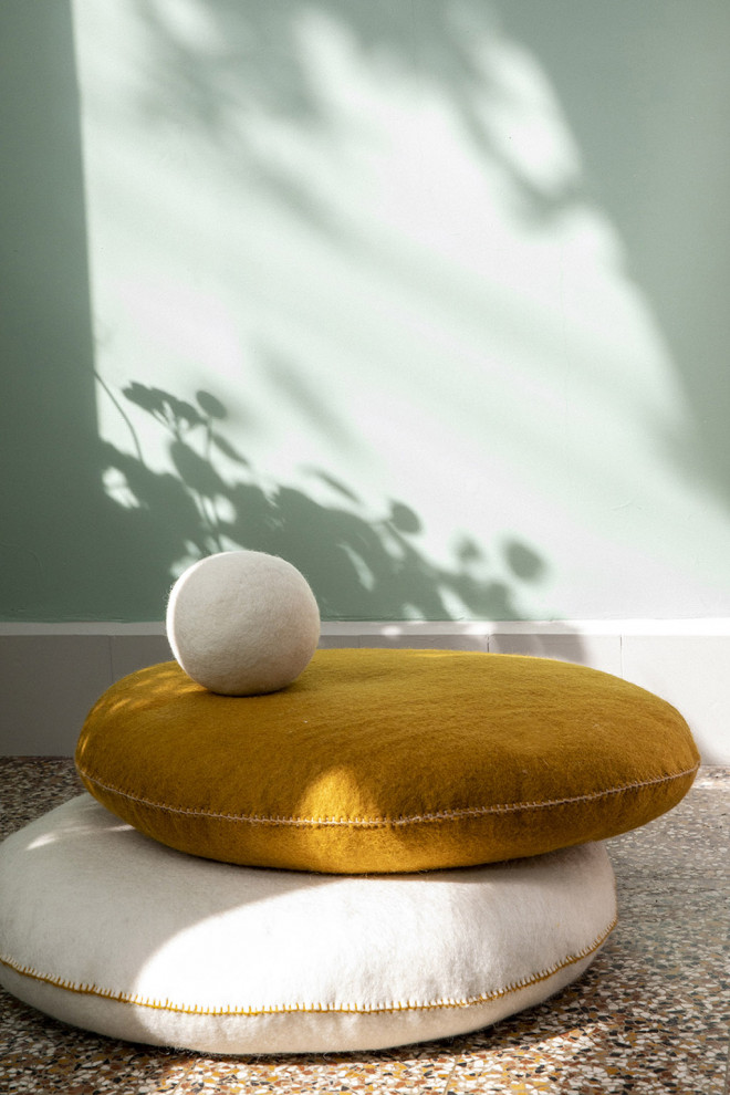 Duo de coussins de sol pour une ambiance feutrée
