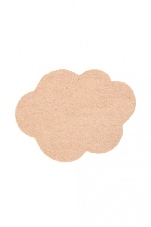 nude cloud pinboard in felt and bamboo