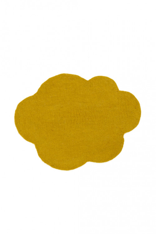 pinboard nuage pistache en feutre et bambou