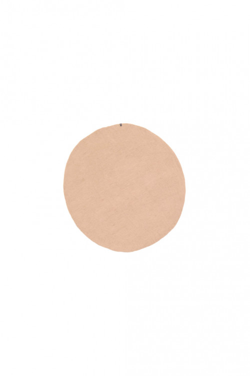 kali carpet dia 80 cm nude in felt kali carpet dia 80 cm nude in felt