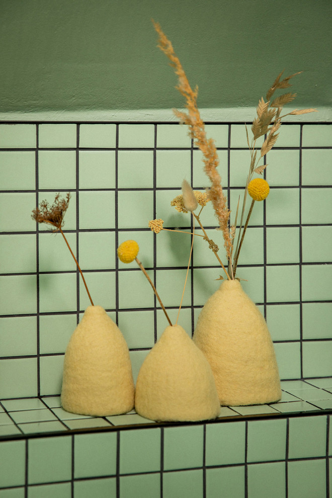 SET 3 CACHE-VASES CLOCHETTES