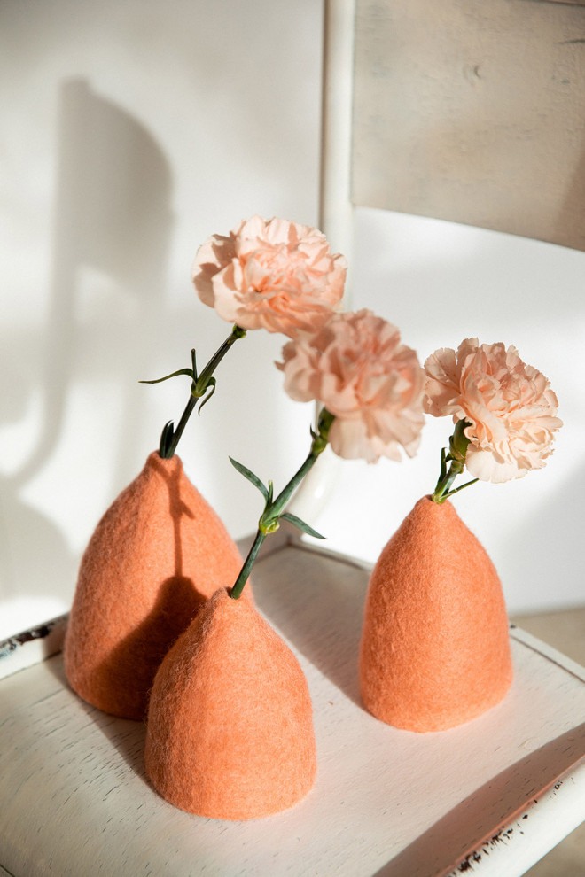 SET 3 CACHE-VASES CLOCHETTES