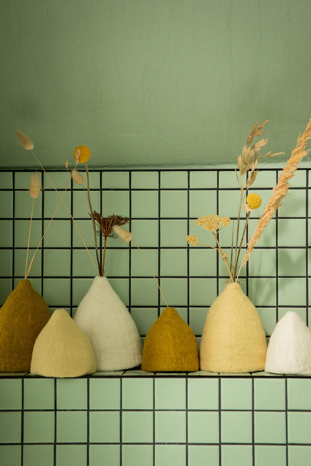SET 3 CACHE-VASES CLOCHETTES