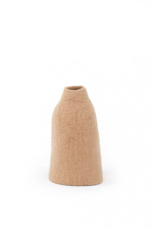 cache vase cloche s nude en feutre