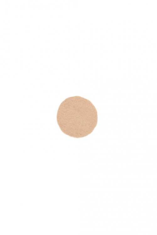 XS nude felt pastille XS nude felt pastille