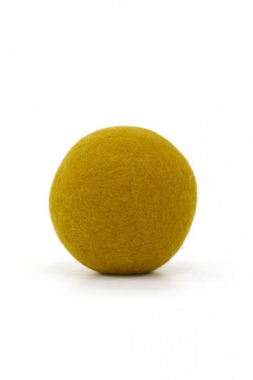Plain ball color pistachio in felt