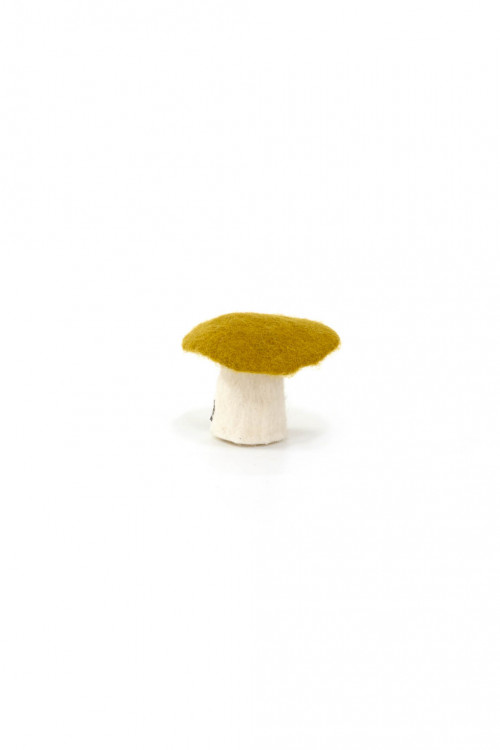 Pistachio felt mushroom S