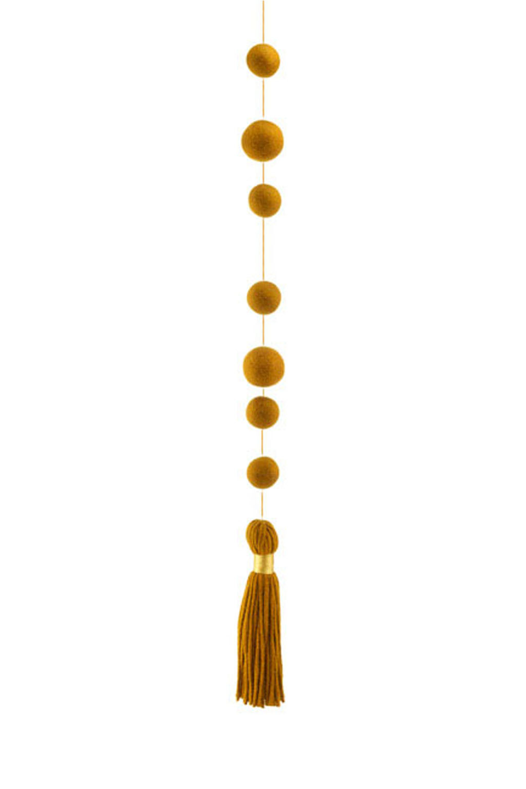 PEARLS & POMPOM HANGING - Last chance