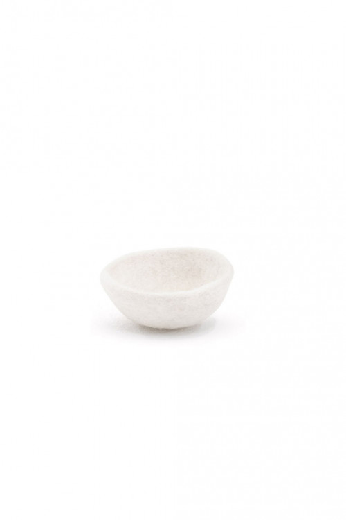 Natural felt bowl s